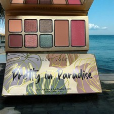Violet Voss Pretty in Paradise All in One Face & Eye Shadow Palette New In Box