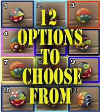 K1 TALAVERA CABINET DRAWER PULL CERAMIC KNOB FLOWER DESIGN Amigos Pottery MX