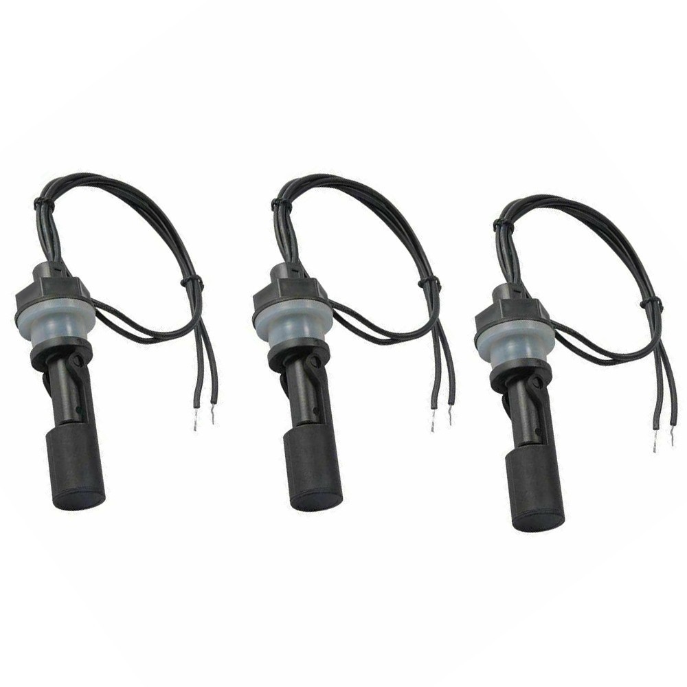 3*- Horizontal Water Level Sensor Sensing Liquid Float Switch Tank Pool SPST