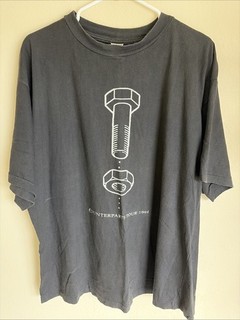 VINTAGE 1994 Rush Counterparts CONCERT TOUR T SHIRT size XL
