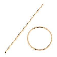 Fashion Golden Hairpin Hair Stick Vintage Style for Casual Or Celebration Use