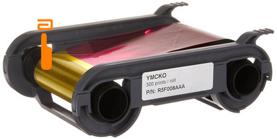 Evolis Consumables, YMCKO Color Ribbon, Primacy 98 mm x 98 mm, Full