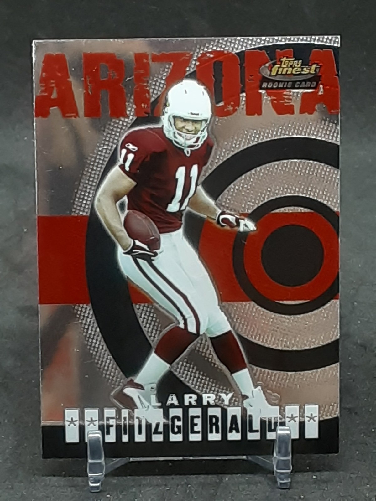 Larry Fitzgerald Finest #100 Base