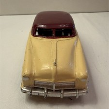 Dinky Toys Hudson Sedan 143 Diecast Car Creammaroon Roof Vintage 1948