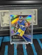 2023 Panini Select Puka Nacua Rookie Club Level Prizm DIE CUT CARD #224 Rams. rookie card picture