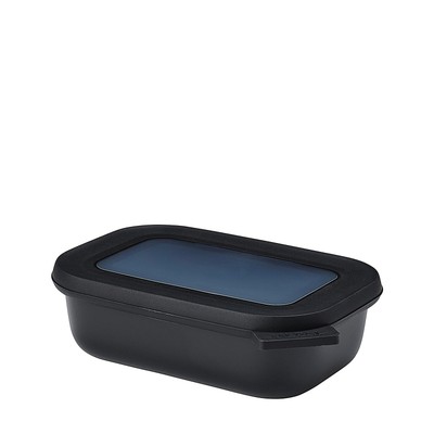Cirqula Multi Bowl Rectangular 500 ml Nordic Black-Food Storage -Stackable-Di...