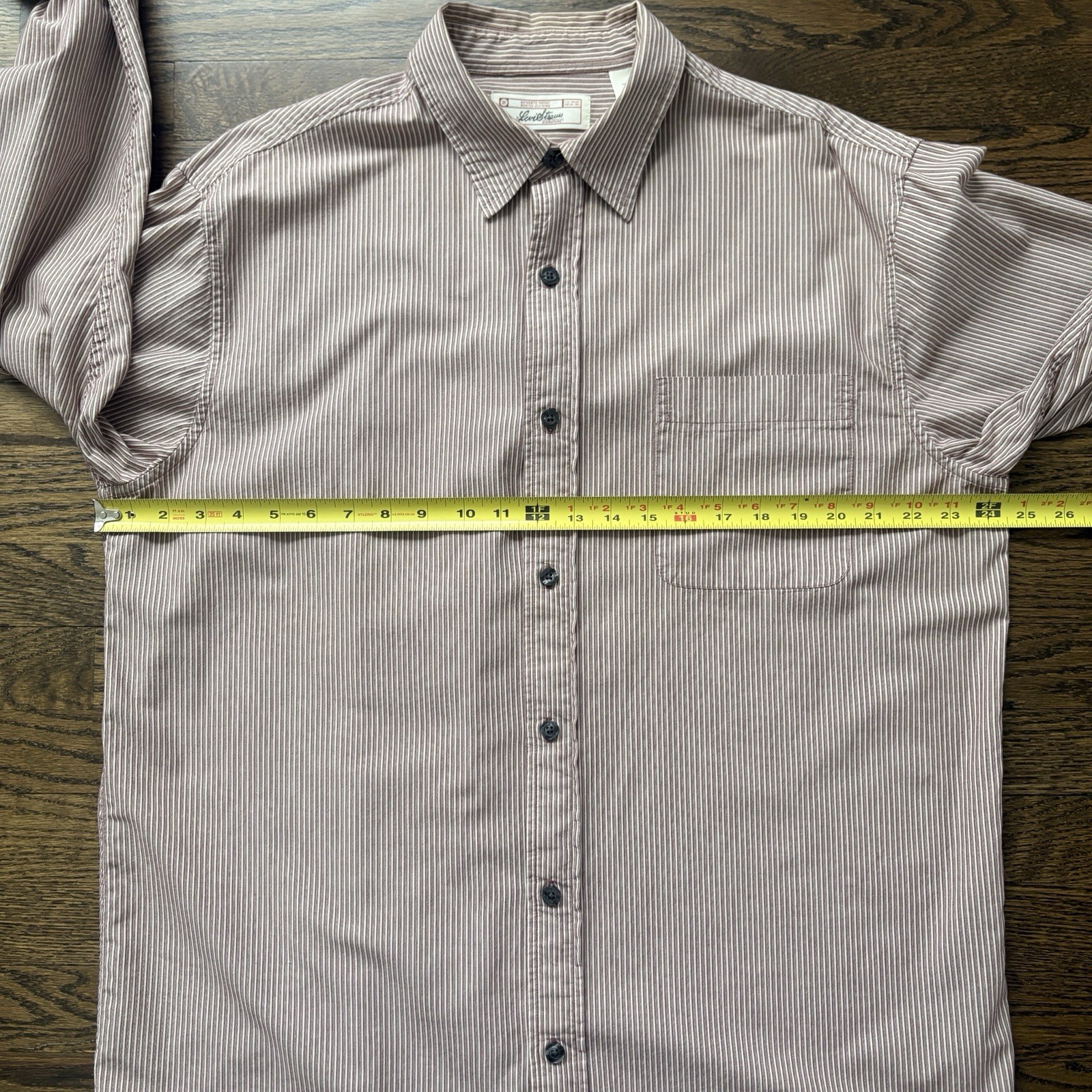 Levi Strauss Authentic Button Dn Long Sleeve Shir… - image 11