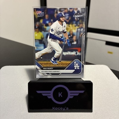Topps Now LA Dodgers MLB 2025 Champions Set WS-8 Max Muncy 