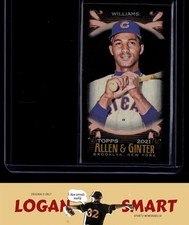 Billy Williams 2021 Topps Allen & Ginter X Mini #224 Chicago Cubs