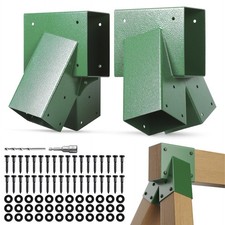 2pcs A-Frame Swing Set Brackets, 201 Stainless Steel Swing Bracket Kit with M...