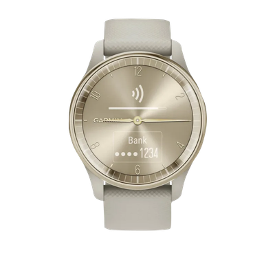 Garmin Vívomove Trend Cream Gold Stainless/French Gray 010-02665