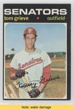 1971 Topps Tom Grieve #167 READ 2u3