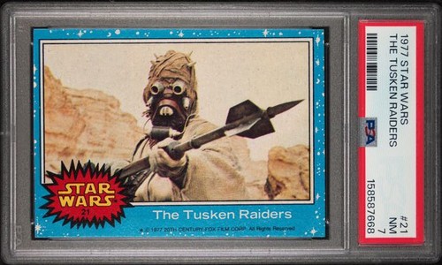 1977 STAR WARS #21 THE TUSKEN RAIDERS PSA 7 NM 7668