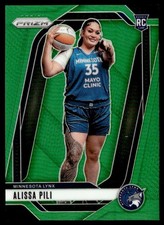 2024-25 Panini Prizm WNBA Green Alissa Pili RC #150