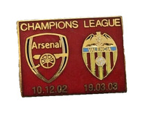 Arsenal v Valencia Champions League 2002-03 Badge