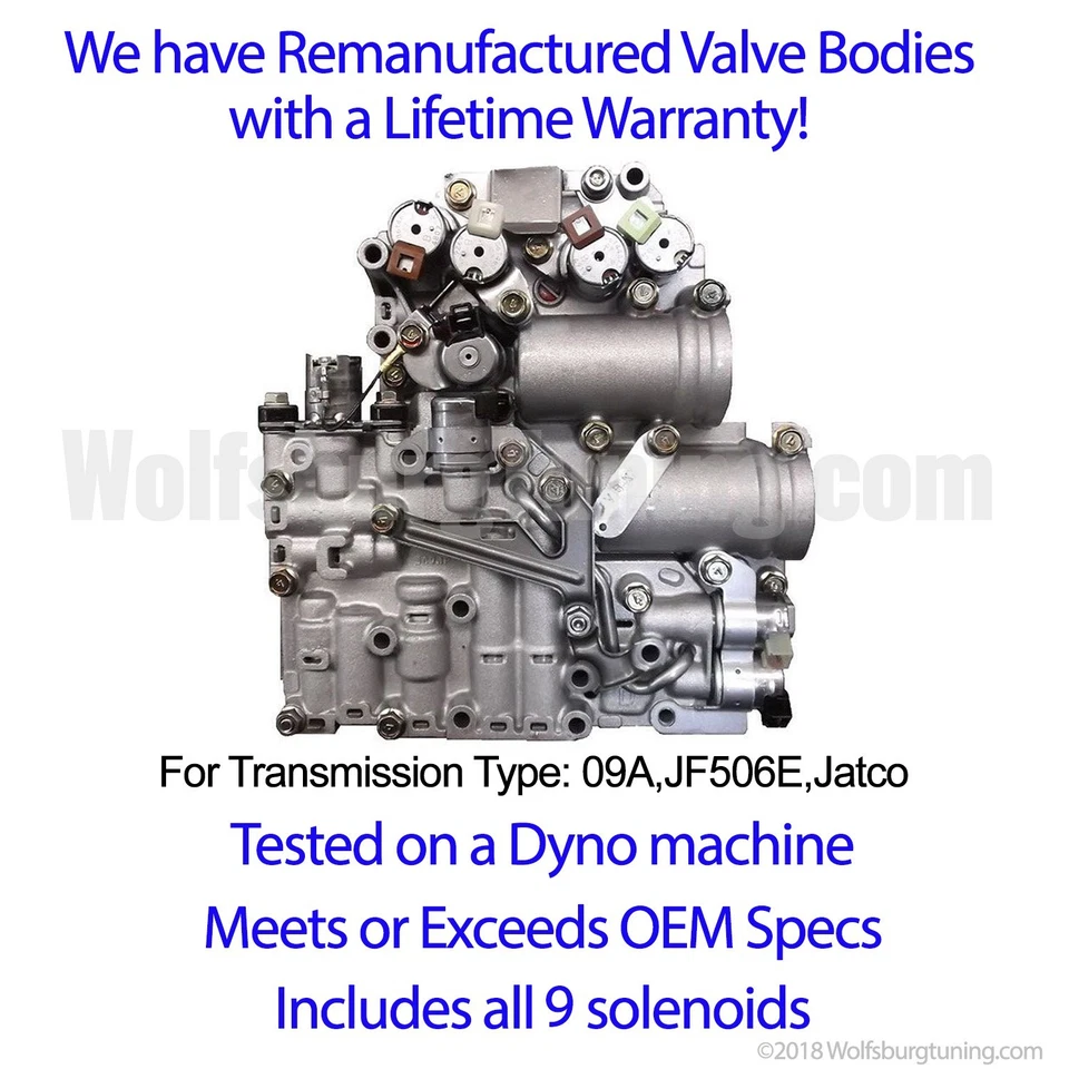 VW MK4 GTI Jetta TDI 1.9 Transmission Solenoid Set Tiptronic 5 speed Auto 02-05 - Image 3 of 4