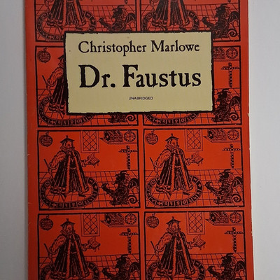 Christopher Marlowe Dr. Faustus Paperback Dover Publications Elizabethan Drama