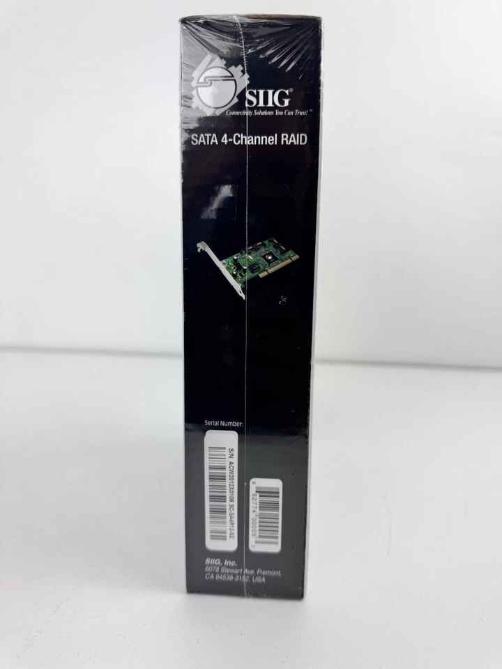FACTORY SEALED NEW - SIIG Serial ATA 4-channel RAID (SC-SA4R12-S2) - Image 4 of 4