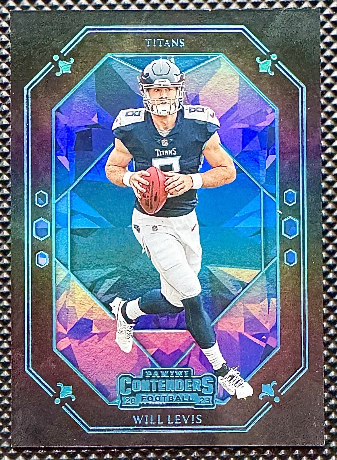 2023 Contenders Crown Jewels Will Levis Rookie SSP Case Hit Titans