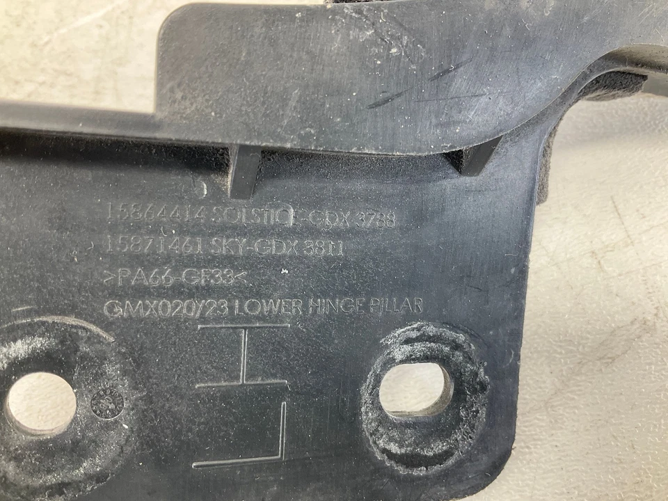 06-09 Pontiac Solstice capó guardabarros sello exterior cubierta embellecedor izquierda derecha par OEM Foto 4 de 4