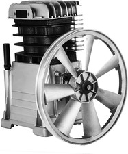 Industriale Testa Del Compressore D'Aria Motore 3HP 160PSI Pompa a Stadio Singol