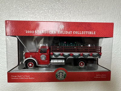 Starbucks 2003 Mack LJ Vintage truck Holiday Collectible 2nd Series CORGI 1:50