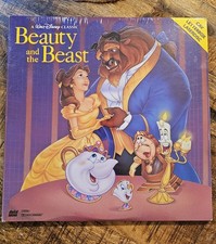 Walt Disney Classic - Beauty and the Beast Letterbox Laserdisc  Sealed 