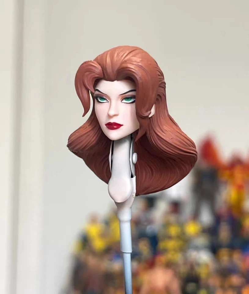 1/12 Painted Comics Human Hawkgirl Head Carved Fit For 6inches Action Figure - Image 4 of 4