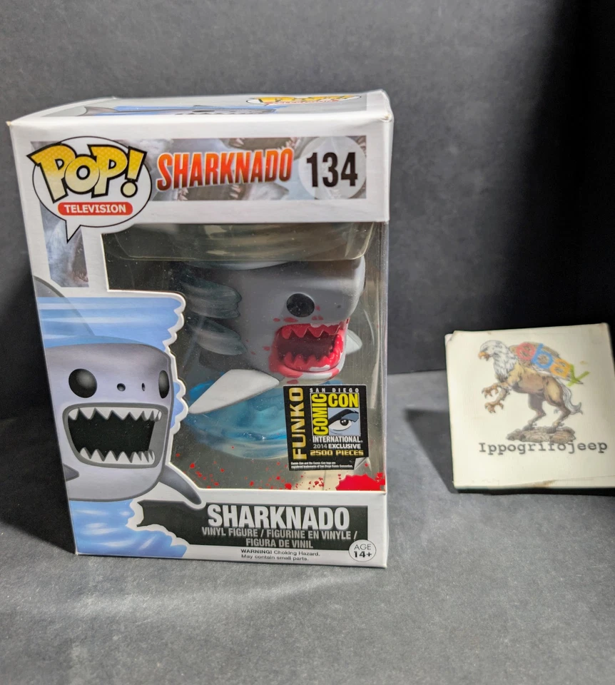 Funko POP Sharknado Bloody Sdcc 2014 San Diego Comic Con 2500 Pieces hard case - Immagine 2 di 4