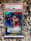 Patrick Mahomes II 2017 Donruss Optic #177 Red Yellow Rated Rookie RC PSA9 MINT
