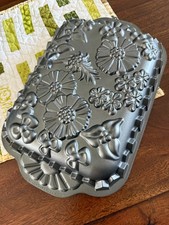 Nordic Ware Wildflower Cake Pan Platinum Coll...
