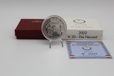 PRAGER: Österreich, 20 Euro 2002, Die Neuzeit, Silber [H96]#k