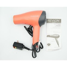 Revlon Essentials Volume Booster Styler Hair Dryer Pink No Accessories