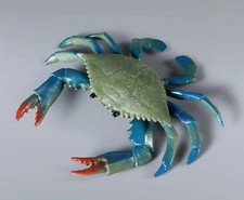 Blue Crab Sea Animal Toy PVC Action Figure Doll Kids Toys Party Gifts