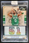 2024-25 Panini One and One Jayson Tatum One and One Stats #/51 Celtics