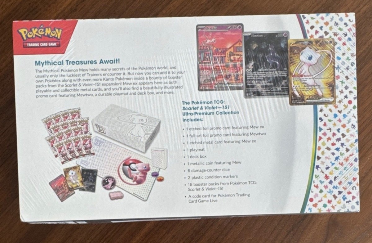 Pokémon TCG: Scarlet & Violet 151 Ultra-Premium Collection Box