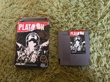 Platoon (Nintendo Entertainment System, 1988) BOX+GAME