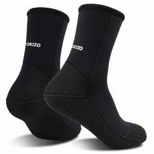 Neoprene Diving Water Socks 3mm Beach Booties Anti-Slip Wetsuit Sand Snorkel Swm