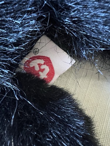 TY Classic Plush - LICORICE the Black Cat 14” 1997 Stuffed Animal NWOT - Picture 6 of 10