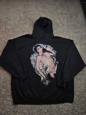 Kali Uchis Hoodie 2XL Mens Black 2022 Tour Concert Graphic Sweatshirt Pullover
