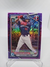 2024 Bowman Chrome Prospects #BCP-170 (Purple Mojo)  EDUARDO BELTRE  [016/250]