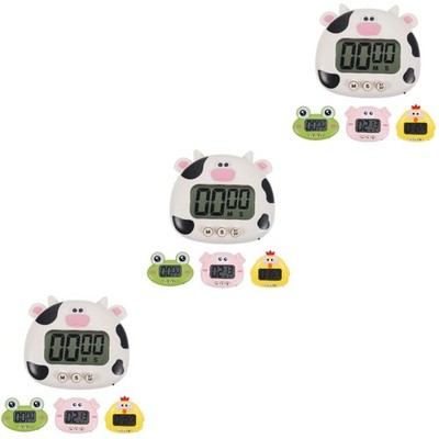 3 Pack Kurzzeitwecker Magnetisch Klassenzimmer-Timer Schreibtischtimer