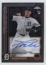 2025 Topps Chrome Rookie Auto Ty Madden #RA-TM Auto 0c3e