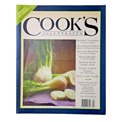 Cooks Illustrated Magazine Beef Tenderloin Food Cooking 2009 April 