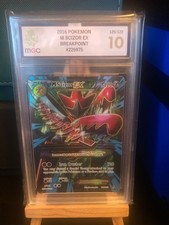 MGC 2016 POKEMON HOLO M SCIZOR EX BREAKPOINT GRADE 10 120/122