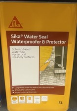 Sika Water Seal Waterproofer & Protector 5L Clear Masonry Sealant