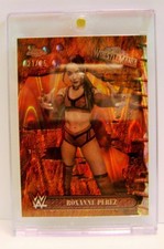 ROXANNE PEREZ #21 /25 ORANGE WRESTLEMANIA WWE TOPPS CHROME CATUS JACK 2025
