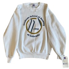Vintage 90s Russell Athletic Sweatshirt Size Medium NWT Deadstock USA