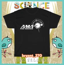 AMA Pro Racing Motorcycles Logo Men's T-Shirts American Tees