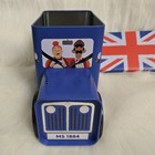 Marks & Spencer M&S Truck Toffee Tin With Wheels Illustrated, British UK, Empty — photo 7